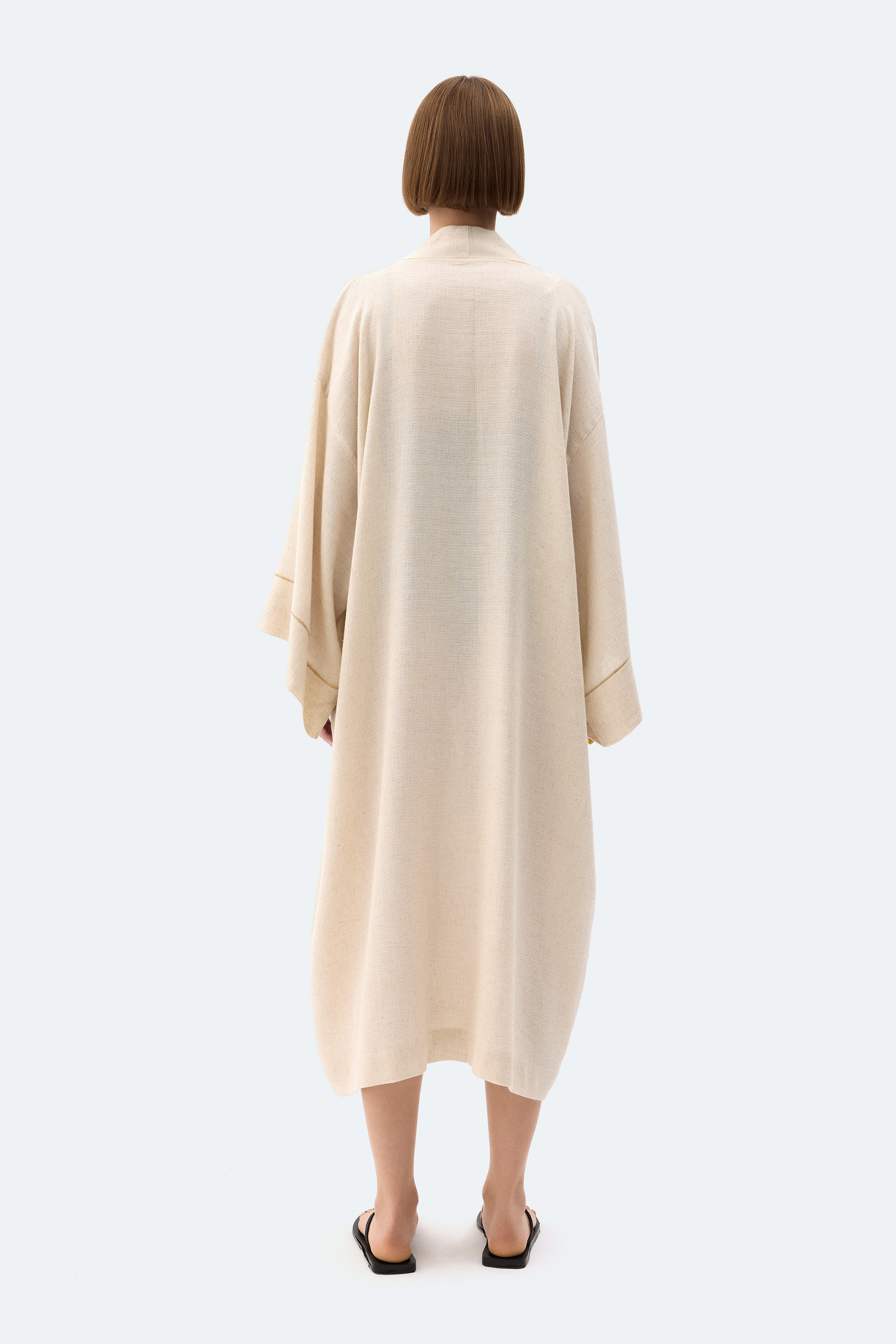 Natürel Keten Kimono