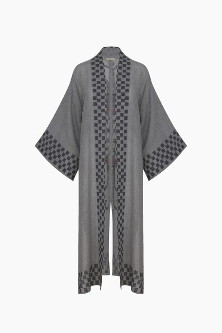 Dama Desenli Kimono