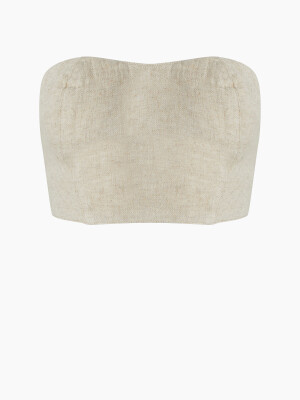 Keten Bandeau Bluz