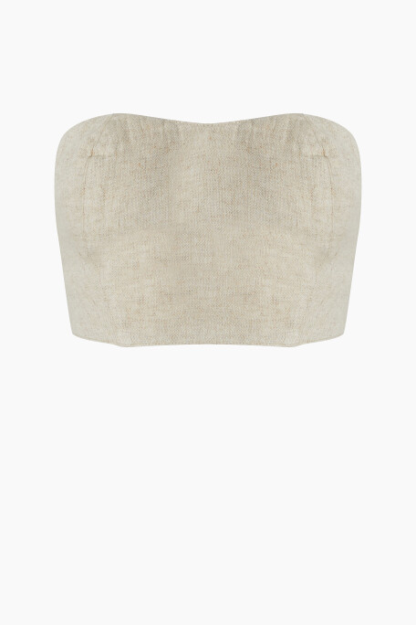 Keten Bandeau Bluz