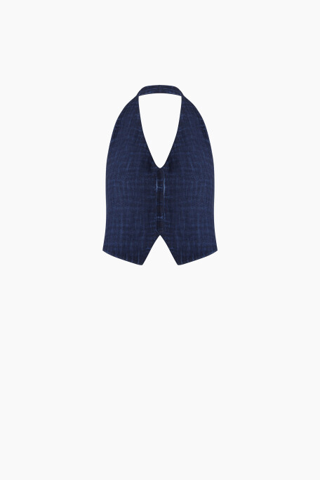 Keten Navy Yelek