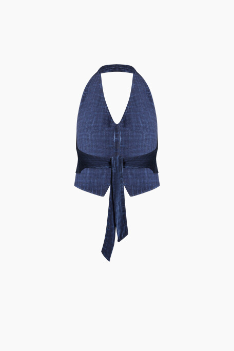 Keten Navy Yelek