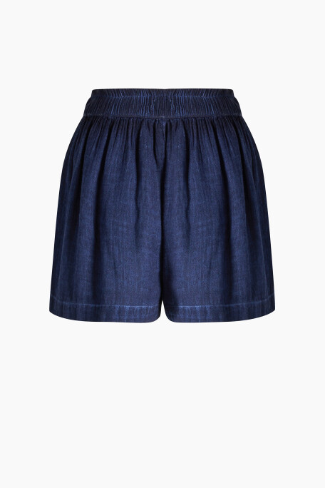Keten Navy Şort