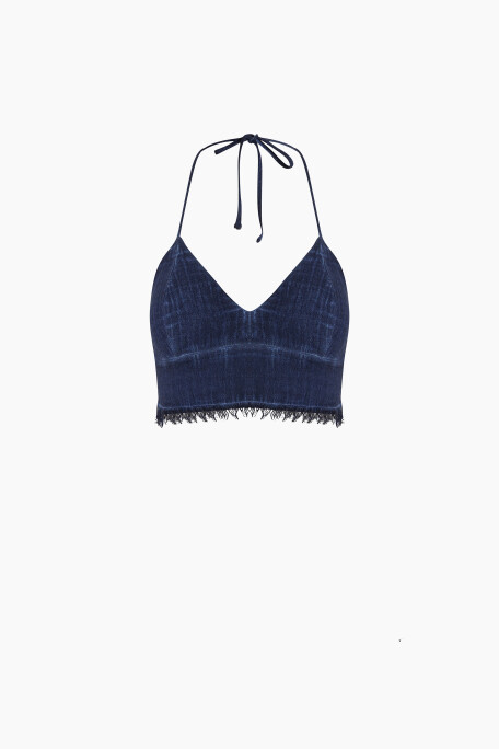 Keten Navy Büstiyer