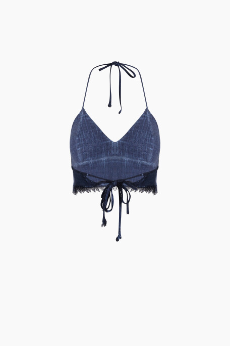 Keten Navy Büstiyer