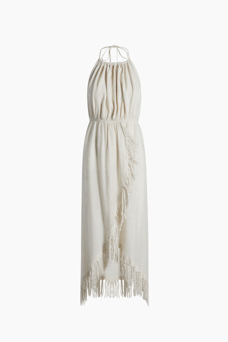 Kenevir Halter Yaka Elbise