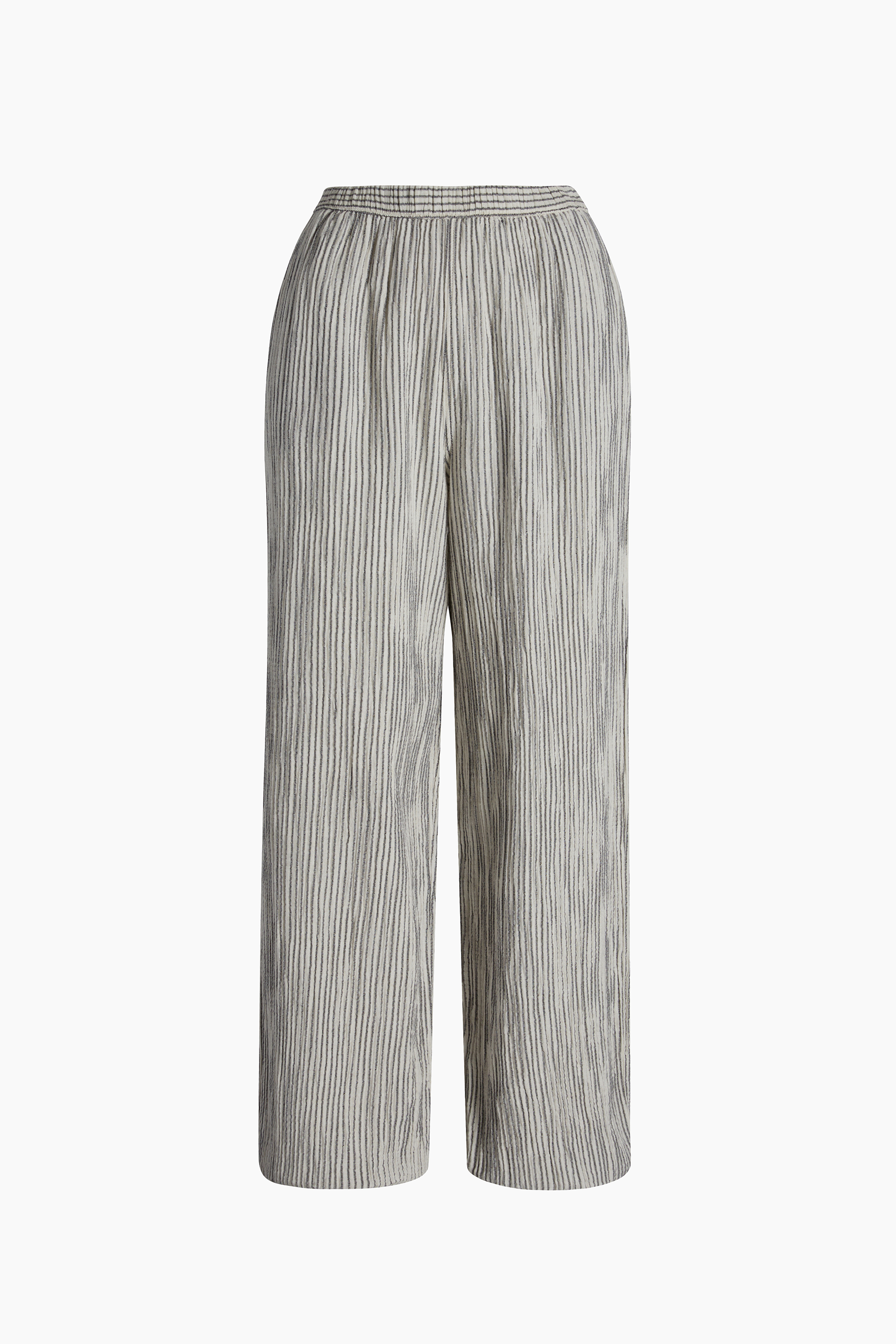 Crinkle Çizgili Jogger Pantolon