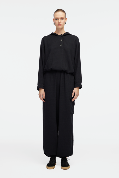 Siyah Jogger Pantolon