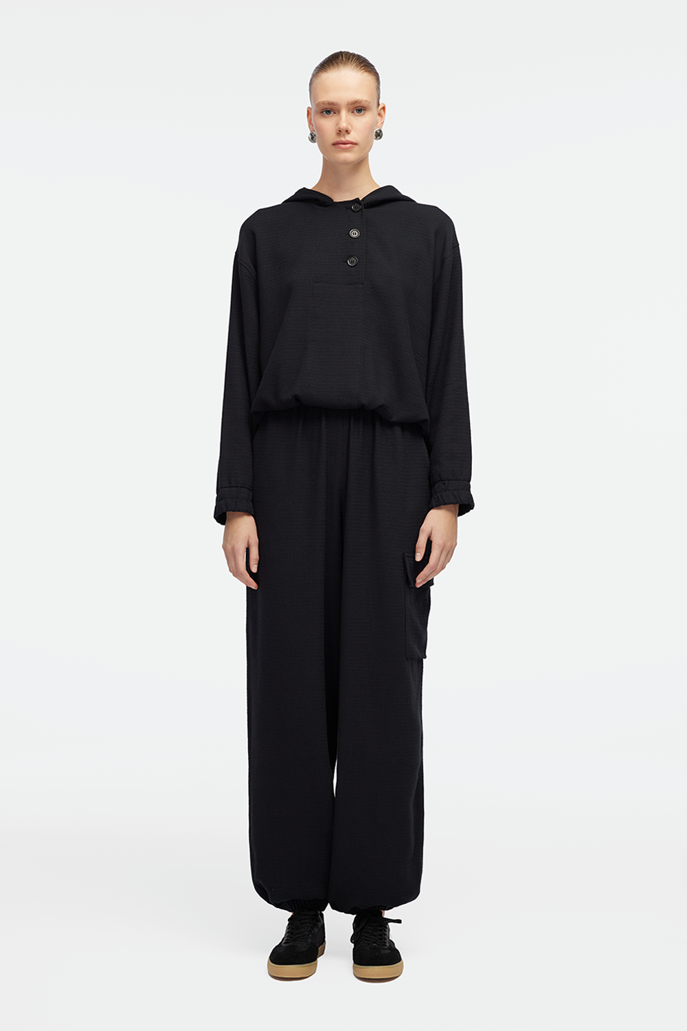 Siyah Jogger Pantolon