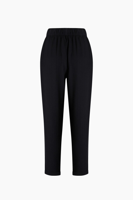 Siyah Slouchy Pantolon