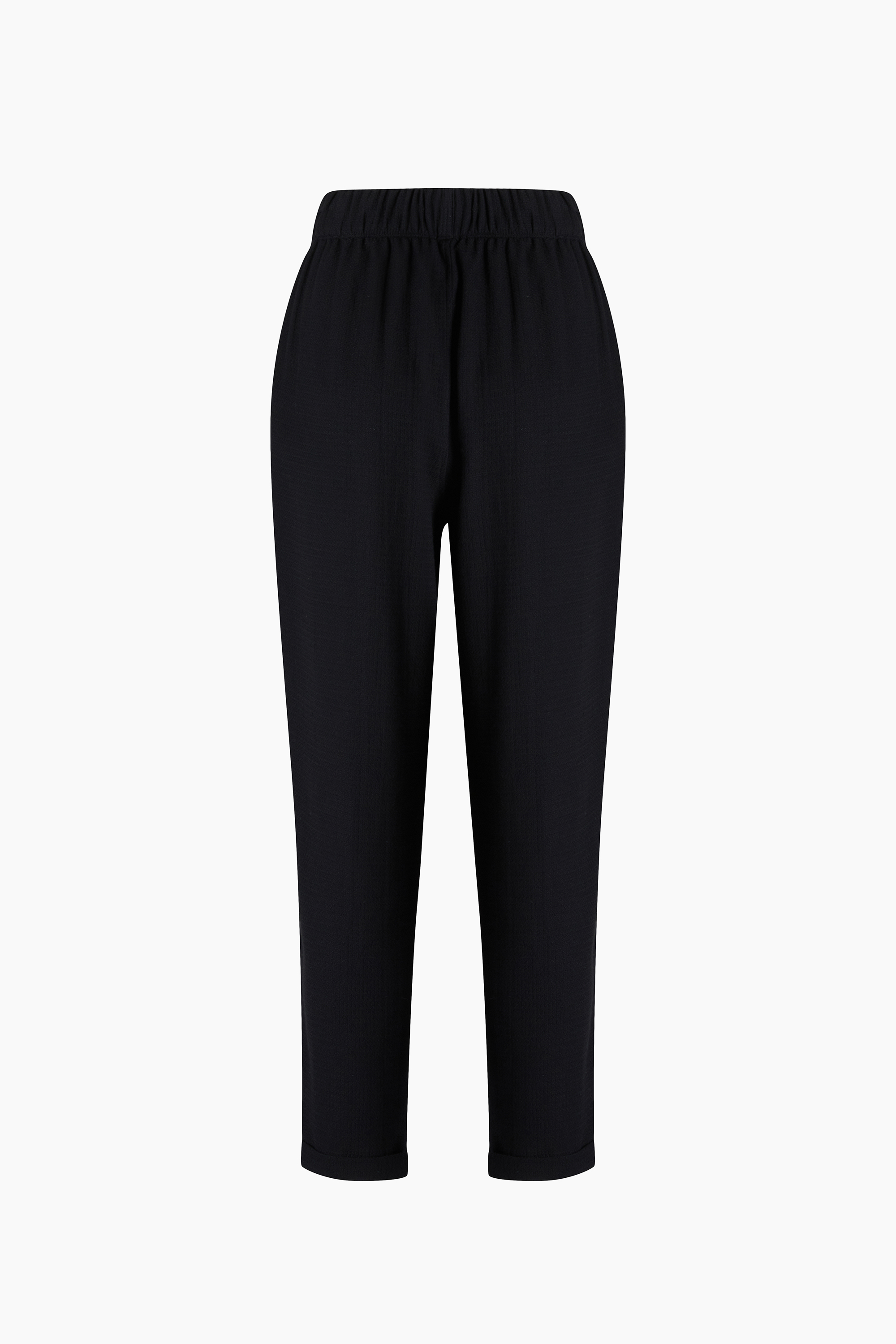 Siyah Slouchy Pantolon