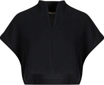 Siyah Crop Tshırt
