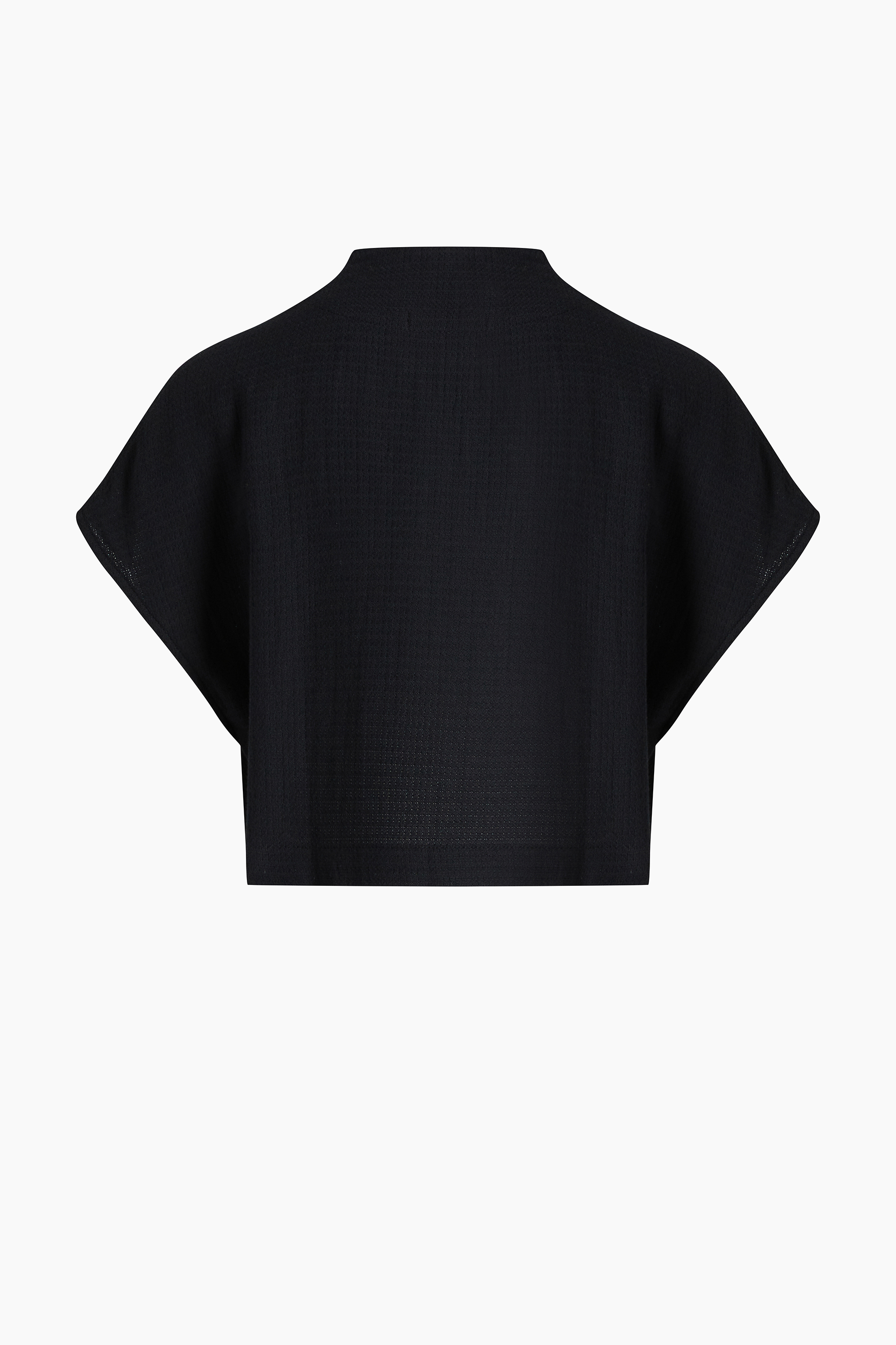 Siyah Crop Tshırt