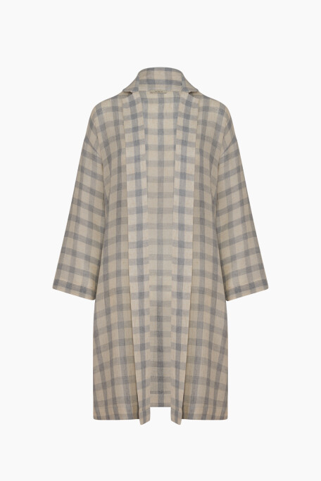 Gri Ekose Kimono